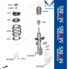MOBIS FRONT SHOCK ABSORBER HYUNDAI SANTA FE MX5 2023-26