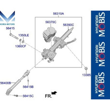 MOBIS STEERING COLUMN AND SHAFT SET FOR HYUNDAI SONATA 2018-23