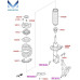 MOBIS FRONT SHOCK ABSORBER FOR HYBRID HYUNDAI IONIQ 16-20