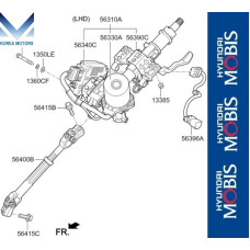 MOBIS COLUMN ASSY-STEERING SET FOR KIA K5 / OPTIMA 2015-18