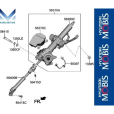 MOBIS COLUMN ASSY-STEERING SET FOR KIA SPORTAGE 2021-24