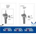 MOBIS PEREDNYE AMMORTIZATORY DLY 2WD 4WD KIA STINGER 2020-23