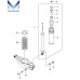 ORIGINAL REAR SHOCK ABSORBERS FOR SSANGYONG RODIUS 2013-20 MNR
