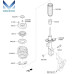MOBIS NEW FRONT SHOCK ABSORBERS FOR KIA OPTIMA K5 2015-18