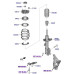 MOBIS FRONT SHOCK ABSORBER FOR HYUNDAI PALISADE 2018-21