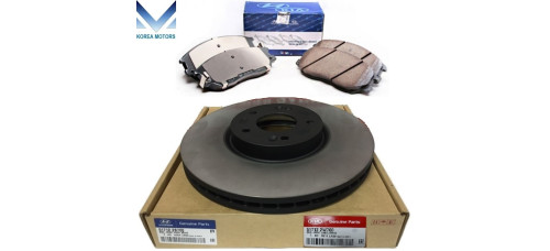 MOBIS FRONT BRAKE SYSTEM SHOT KIT HYUNDAI SANTA FE 2012-15