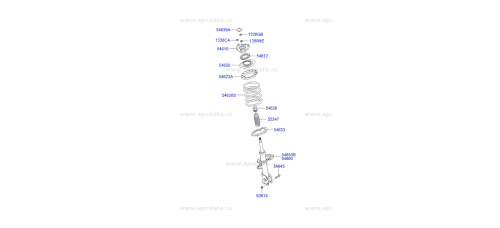 MOBIS FRONT SHOCK ABSORBER FOR HYUNDAI SANTA FE 2006-10 MOBIS FRONT SHOCK ABSORBER FOR HYUNDAI SANTA FE 2006-10