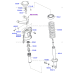 MOBIS NEW REAR SHOCK ABSORBER FOR HYUNDAI SONATA 2004-06 MOBIS NEW REAR SHOCK ABSORBER FOR HYUNDAI SONATA 2004-06