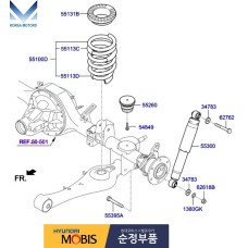 MOBIS REAR SHOCK ABSORBER FOR HYUNDAI STAREX H-1 iLOAD 2018-22