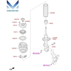 MOBIS FRONT SHOCK ABSORBER FOR HYUNDAI TUCSON 2018-21