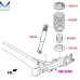MOBIS REAR SHOCK ABSORBER FOR HYUNDAI VELOSTER 2014-17 MOBIS REAR SHOCK ABSORBER FOR HYUNDAI VELOSTER 2014-17