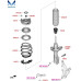 MOBIS NEW FRONT SHOCK ABSORBER FOR HYUNDAI VELOSTER 2018-21 MOBIS NEW FRONT SHOCK ABSORBER FOR HYUNDAI VELOSTER 2018-21