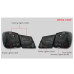 AUTOLAMP F10-STYLE LED TAILLIGHTS SET CHEVROLET CRUZE 2011-14
