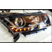 AUTOLAMP UU BLACK BEZEL HEADLIGHTS SET FOR CHEVROLET CRUZE 2011-14