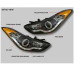 AUTOLAMP AUDI STYLE LED HEADLIGHTS HYUNDAI AVANTE ELANTRA 2010-13