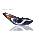 AUTOLAMP CUSTOM LED HEADLIGHTS HYUNDAI AVANTE MD / ELANTRA 2010-13