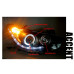 AUTOLUMP AUDI LOOK LED HEAD LIGHTS SET HYUNDAI ACCENT 2010-13