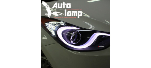 AUTOLAMP CUSTOM LED HEADLIGHTS HYUNDAI AVANTE MD / ELANTRA 2010-13