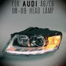 AUTOLAMP LED PROJECTOR HEADLIGHTS FOR AUDI A6/C6 2007-11