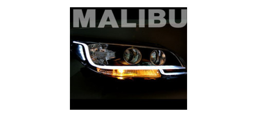 AUTOLAMP LED LINE TYPE HEADLIGHTS SET FOR CHEVROLET MALIBU 2012-13