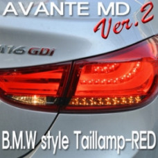 AUTOLAMP F10 STYLE LED TAILLAMP HYUNDAI AVANTE MD ELANTRA 2010-13