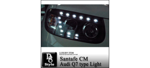 AUTOLAMP STYLE - AUDI Q7LED HEADLIGHTS HYUNDAI SANTA FE CM 2006-12