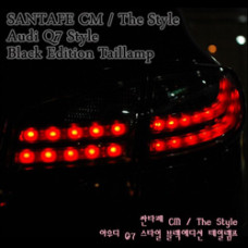 AUTOLAMP-AUDI Q7-STYLE LED TAILLIGHTS HYUNDAI SANTA FE CM 2006-12