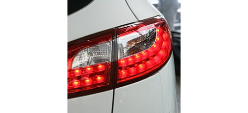 AUTOLAMP AUDI Q7-STYLE LED TAILLIGHTS HYUNDAI SANTA FE CM 2006-12