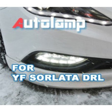 AUTOLAMP LED DAYLIGHT (DRL) FOG LAMP SET HYUNDAI YF SONATA 2009-12