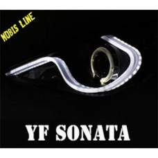AUTOLAMP LED STYLE PROJECTOR HEADLIGHTS HYUNDAI YF SONATA 2009-13 AUTOLAMP LED STYLE PROJECTOR HEADLIGHTS HYUNDAI YF SONATA 2009-13