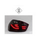AUTOLAMP 3D LED LIGHT BAR TAILLIGHTS SET BMW E90 2005-08