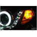 AUTOLAMP CCFL LED PROJECTOR HEAD LIGHTS KIA FORTE KOUP 2009-12