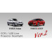 AUTOLAMP CCFL LED HEAD LIGHTS VER.2 KIA FORTE KOUP 2009-12
