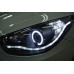 AUTOLAMP AUDI STYLE LED HEADLIGHTS SET HYUNDAI TUCSON IX35 2009-13