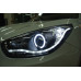 AUTOLAMP AUDI STYLE LED HEADLIGHTS SET HYUNDAI TUCSON IX35 2009-13