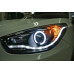 AUTOLAMP AUDI STYLE LED HEADLIGHTS SET HYUNDAI TUCSON IX35 2009-13
