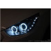 AUTOLAMP AUDI CCFL LED DUAL ANGEL EYE HEADLIGHTS HYUNDAI TUCSON IX35 2009-13