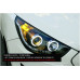 AUTOLAMP AUDI CCFL LED DUAL ANGEL EYE HEADLIGHTS HYUNDAI TUCSON IX35 2009-13