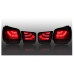 AUTOLAMP BMW F STYLE LED TAILLIGHTS SET CHEVROLET MALIBU 2012-13