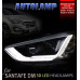 AUTOLAMP 3D LED STYLE HEADLIGHTS HYUNDAI SANTA FE DM - 2012-15