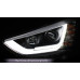 AUTOLAMP 3D LED STYLE HEADLIGHTS HYUNDAI SANTA FE DM - 2012-15
