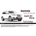AUTOLAMP AUDI Q7-STYLE LED TAILLIGHTS HYUNDAI SANTA FE CM 2006-12