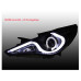 AUTOLAMP LED STYLE PROJECTOR HEADLIGHTS HYUNDAI YF SONATA 2009-13