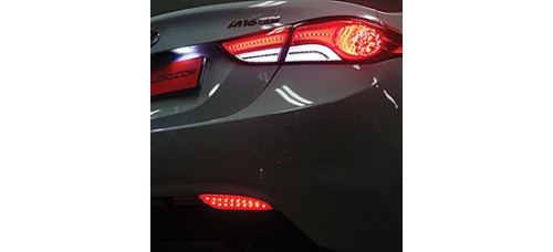 EXLED HYUNDAI AVANTE MD - REAR BUMPER LED REFLECTOR MODULES