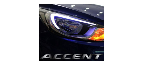 EXLED 1-WAY EYELINE LED MODULE SET HYUNDAI ACCENT 2010-13