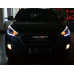 EXLED 1533L2 POWER LED DRL MODULES HYUNDAI TUCSON IX35 2014-15