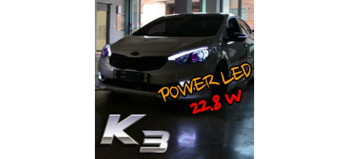 EXLED-LED EYELINE UPGRADE MODULE DIY KIT KIA K3 CERATO 2012-14