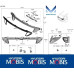 MOBIS REAR COMBINATION LAMPS HYUNDAI TUCSON NX4 2020-23 MOBIS REAR COMBINATION LAMPS HYUNDAI TUCSON NX4 2020-23