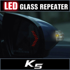 KABIS LED MIRROR GLASS REPEATER FOR KIA K5 / OPTIMA 2010-14