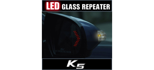 KABIS LED MIRROR GLASS REPEATER FOR KIA K5 / OPTIMA 2010-14